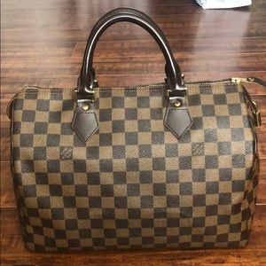 Louis Vuitton Speedy 30 Damier Ebene